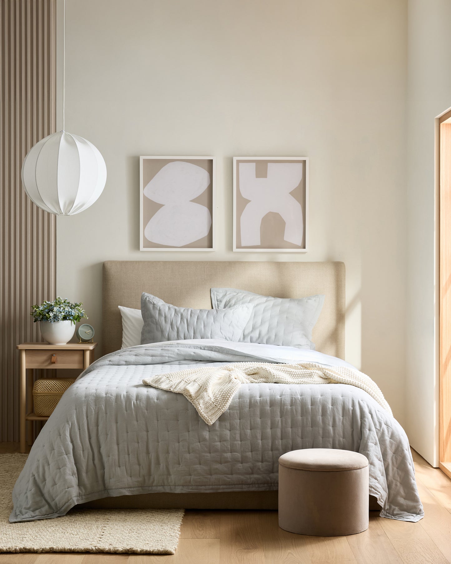 European Linen Dream Quilt Set