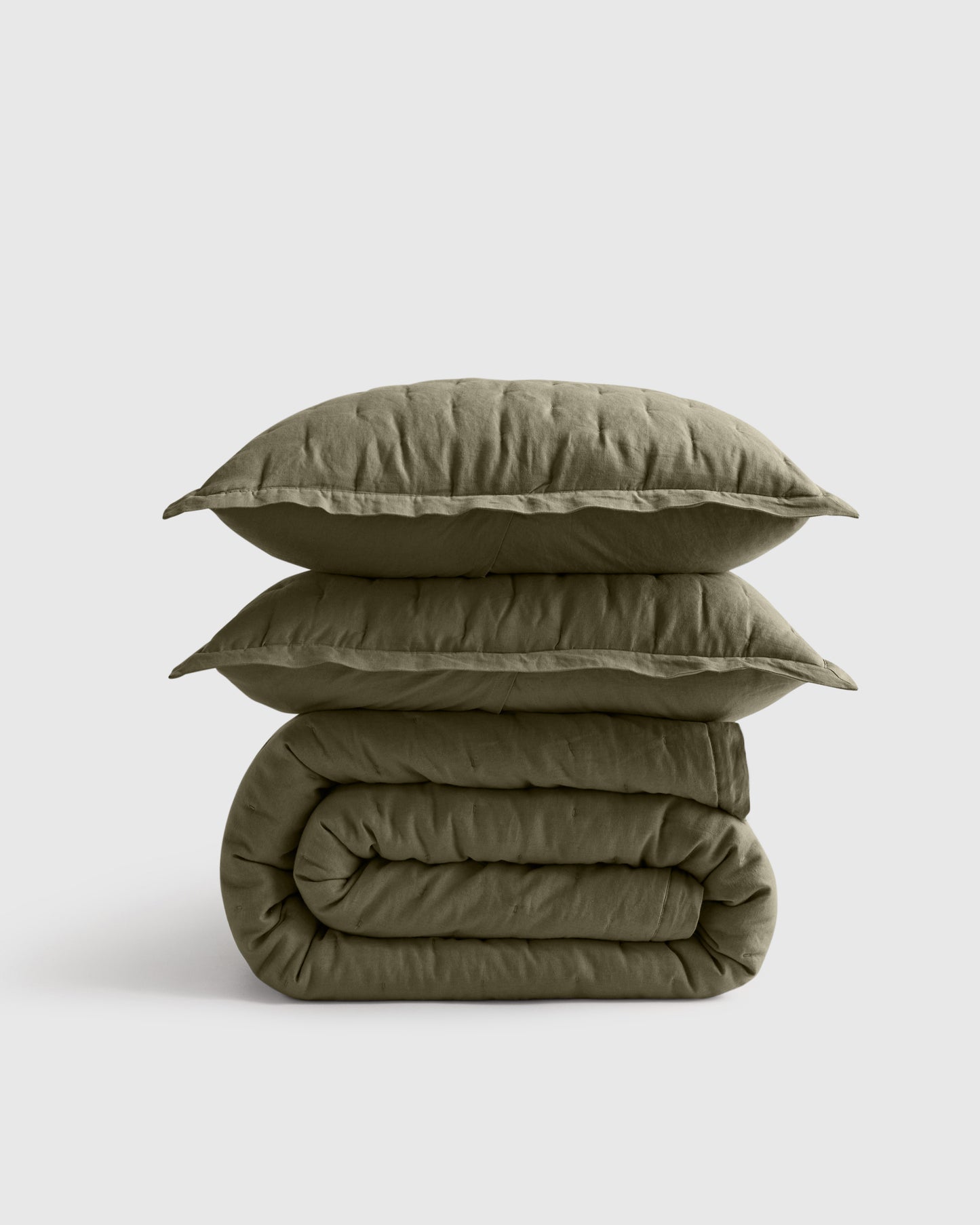 European Linen Dream Quilt Set
