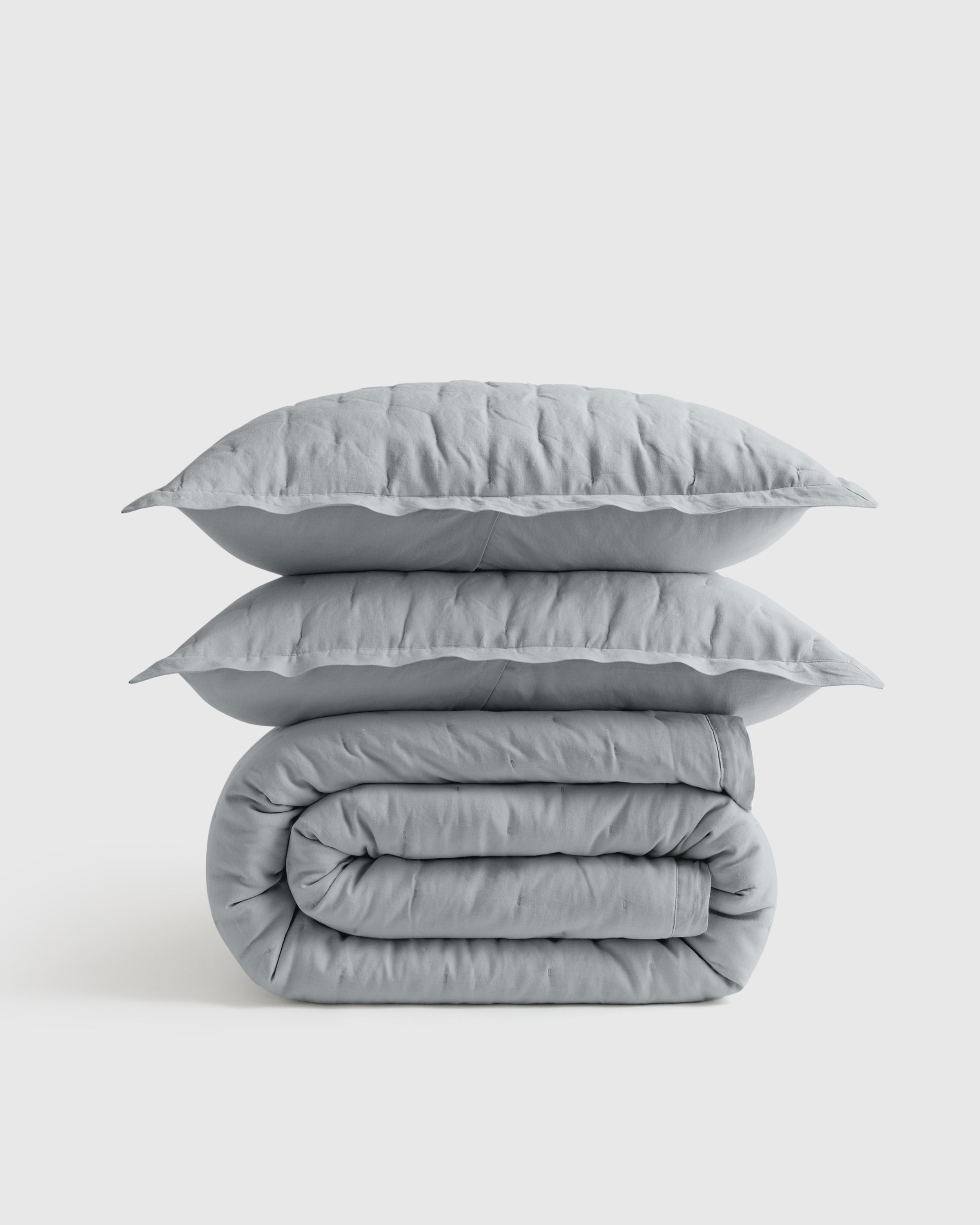 European Linen Dream Quilt Set