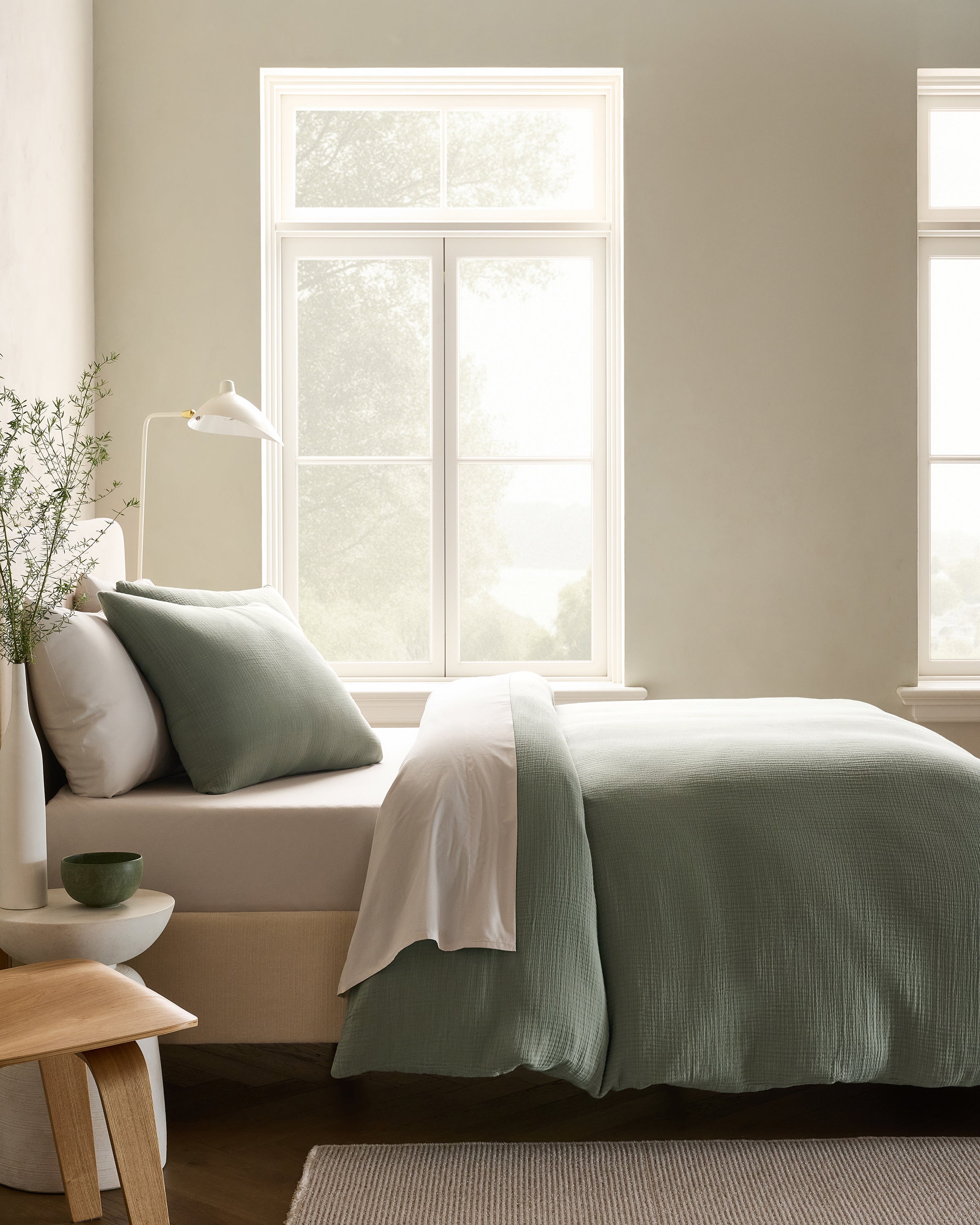 Organic Airy Gauze Duvet Cover Set