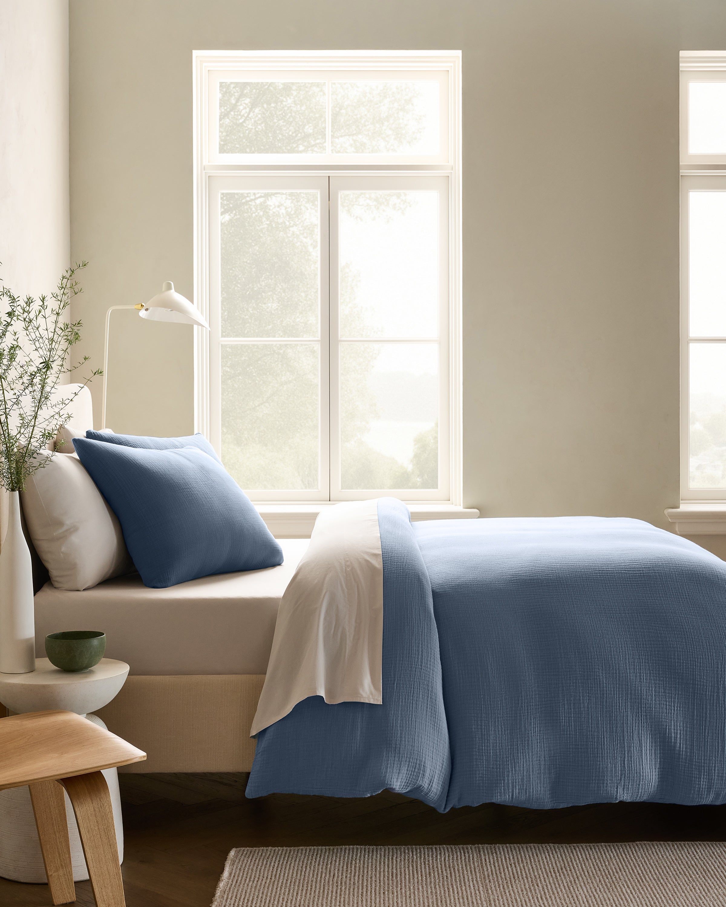 Organic Airy Gauze Duvet Cover Set