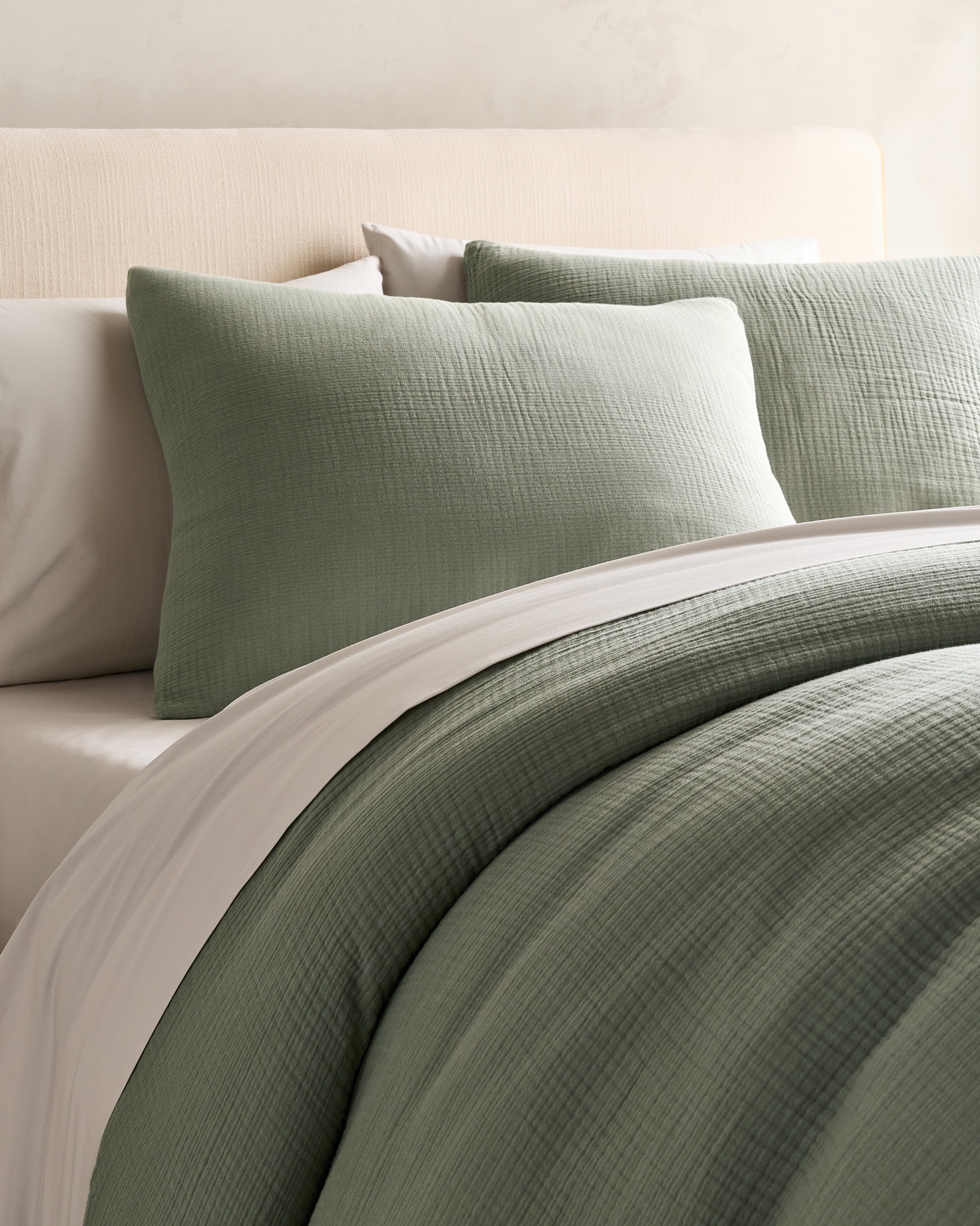 Organic Airy Gauze Duvet Cover Set