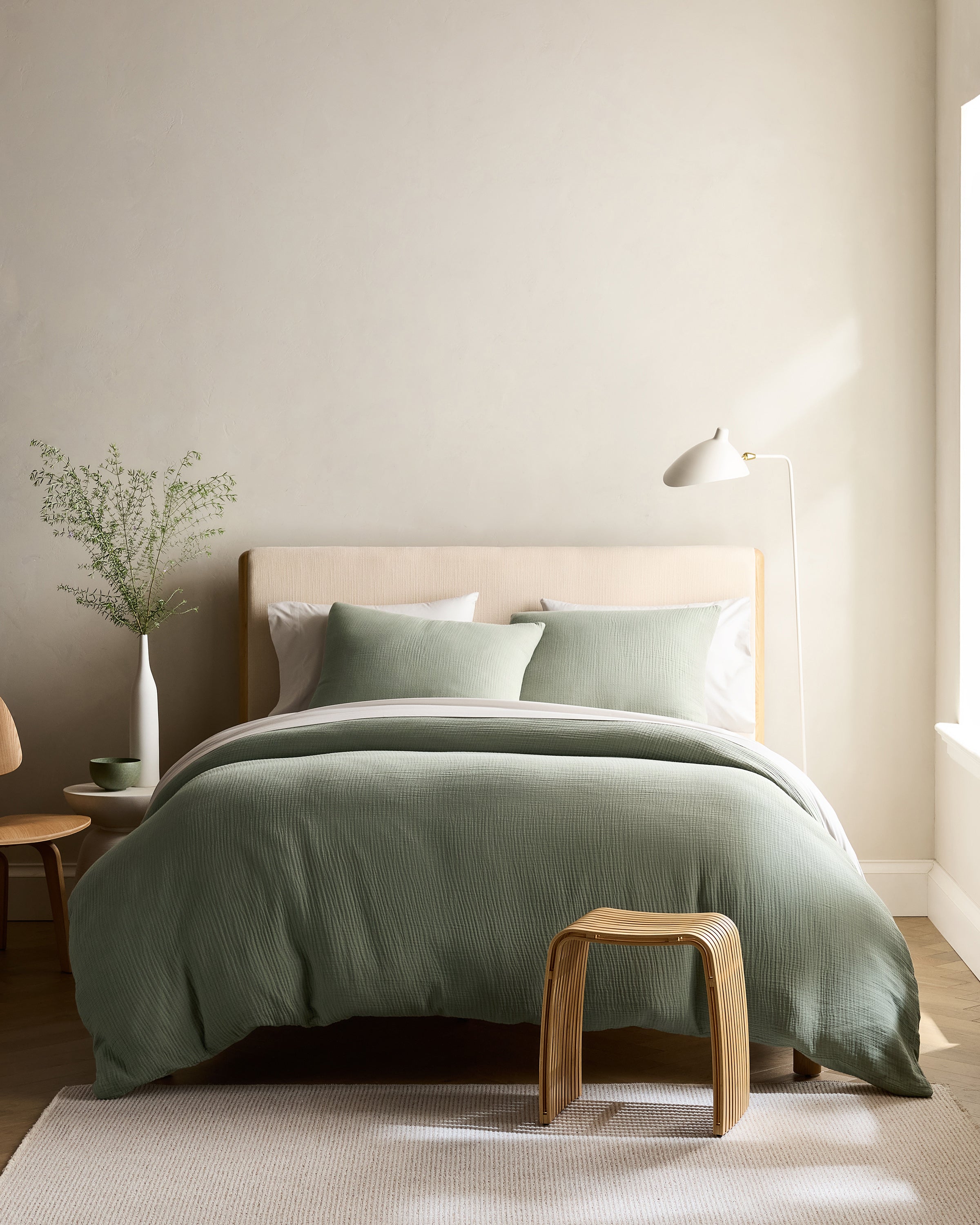 Organic Airy Gauze Duvet Cover Set