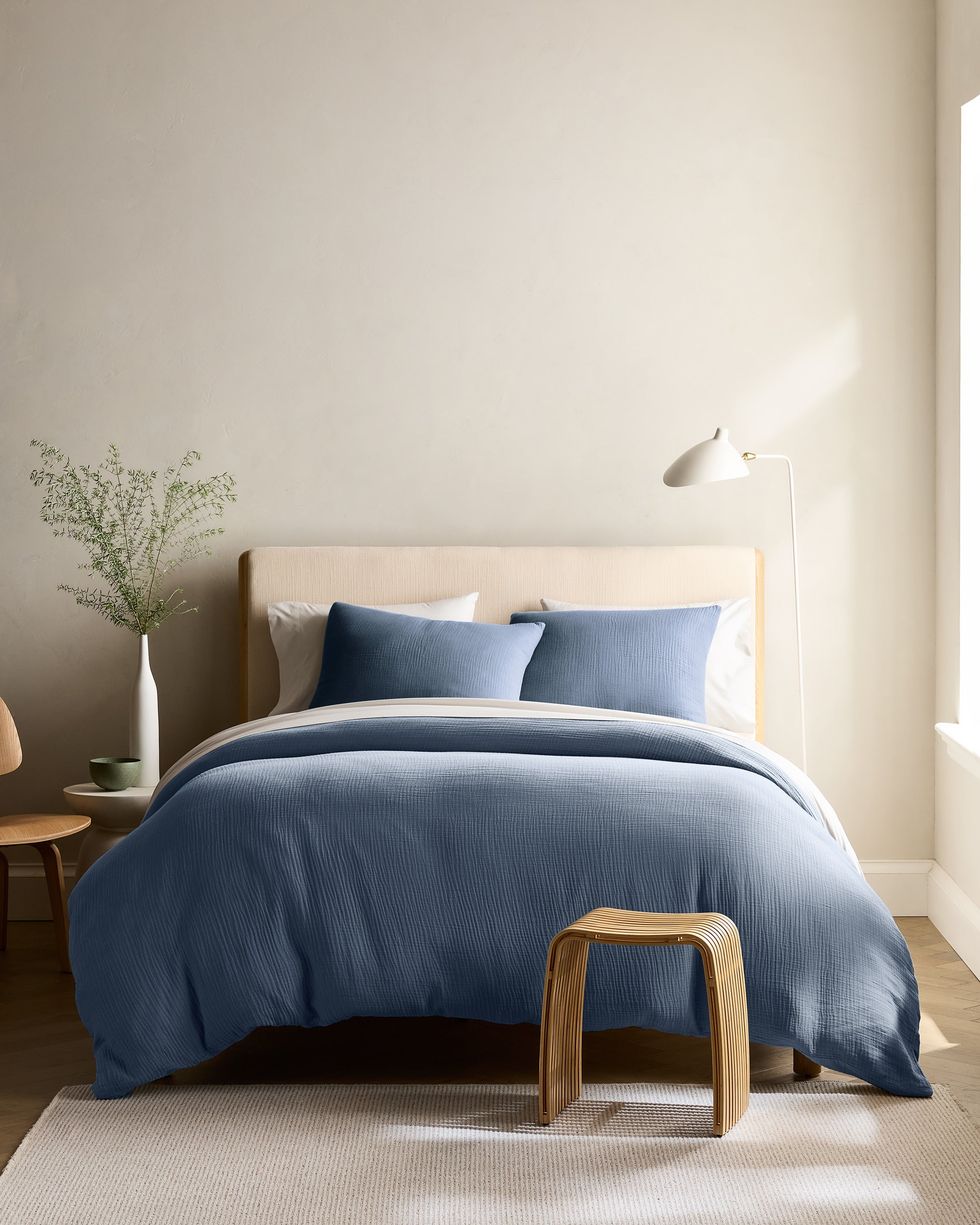 Organic Airy Gauze Duvet Cover Set