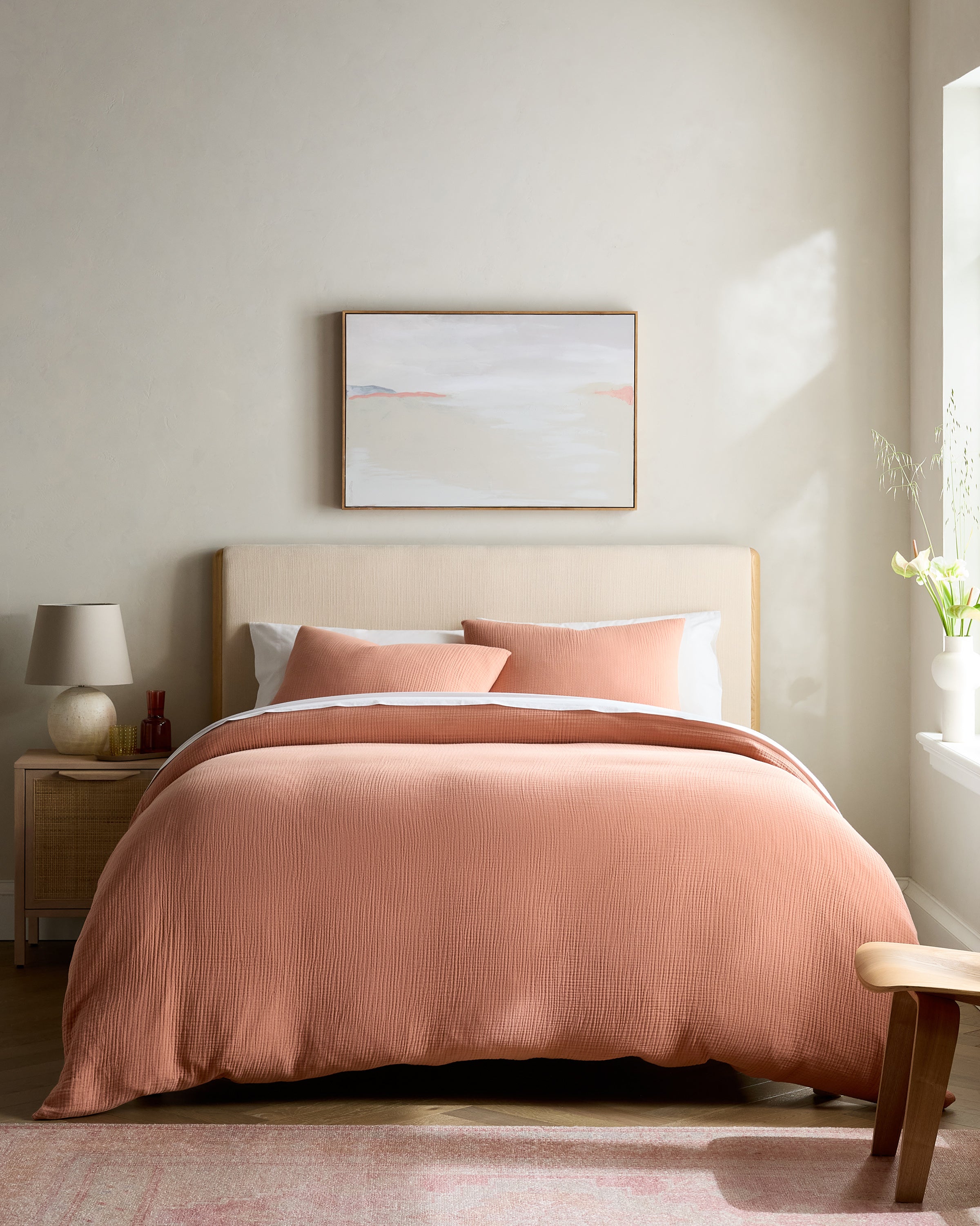 Organic Airy Gauze Duvet Cover Set