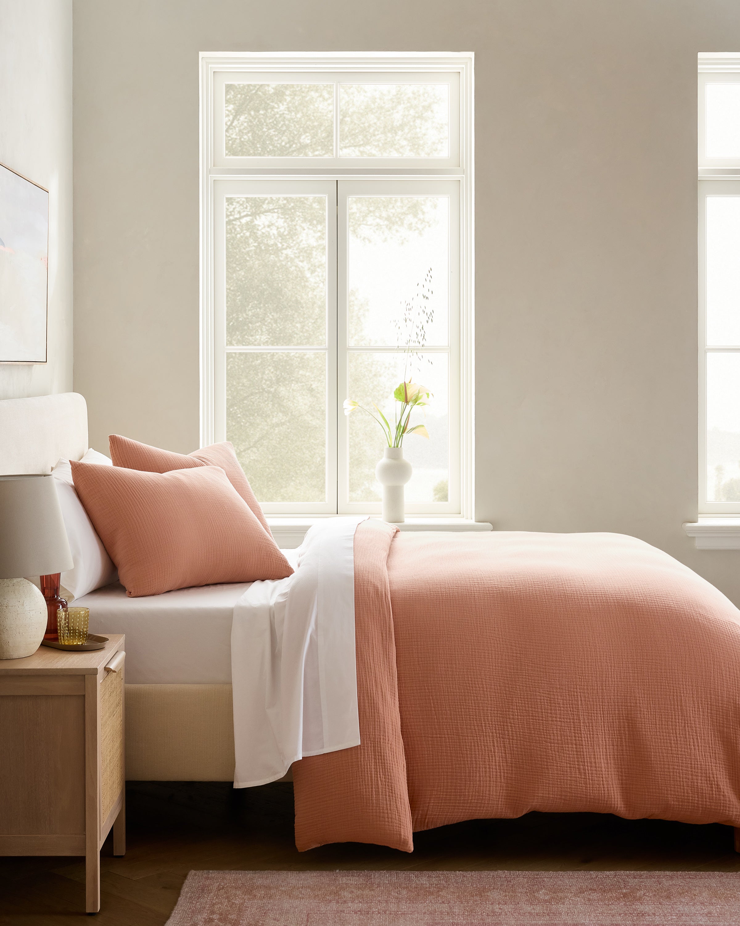 Organic Airy Gauze Duvet Cover Set