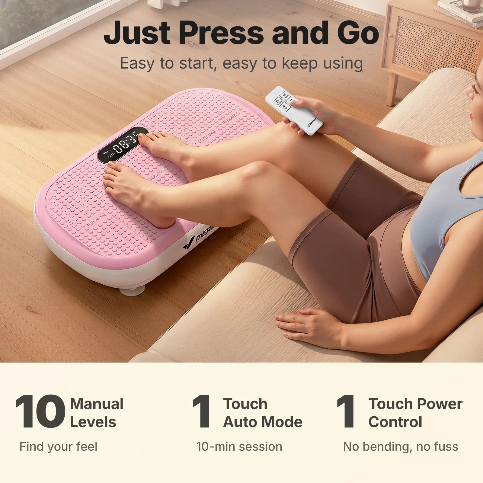High-Power Vibration Plate