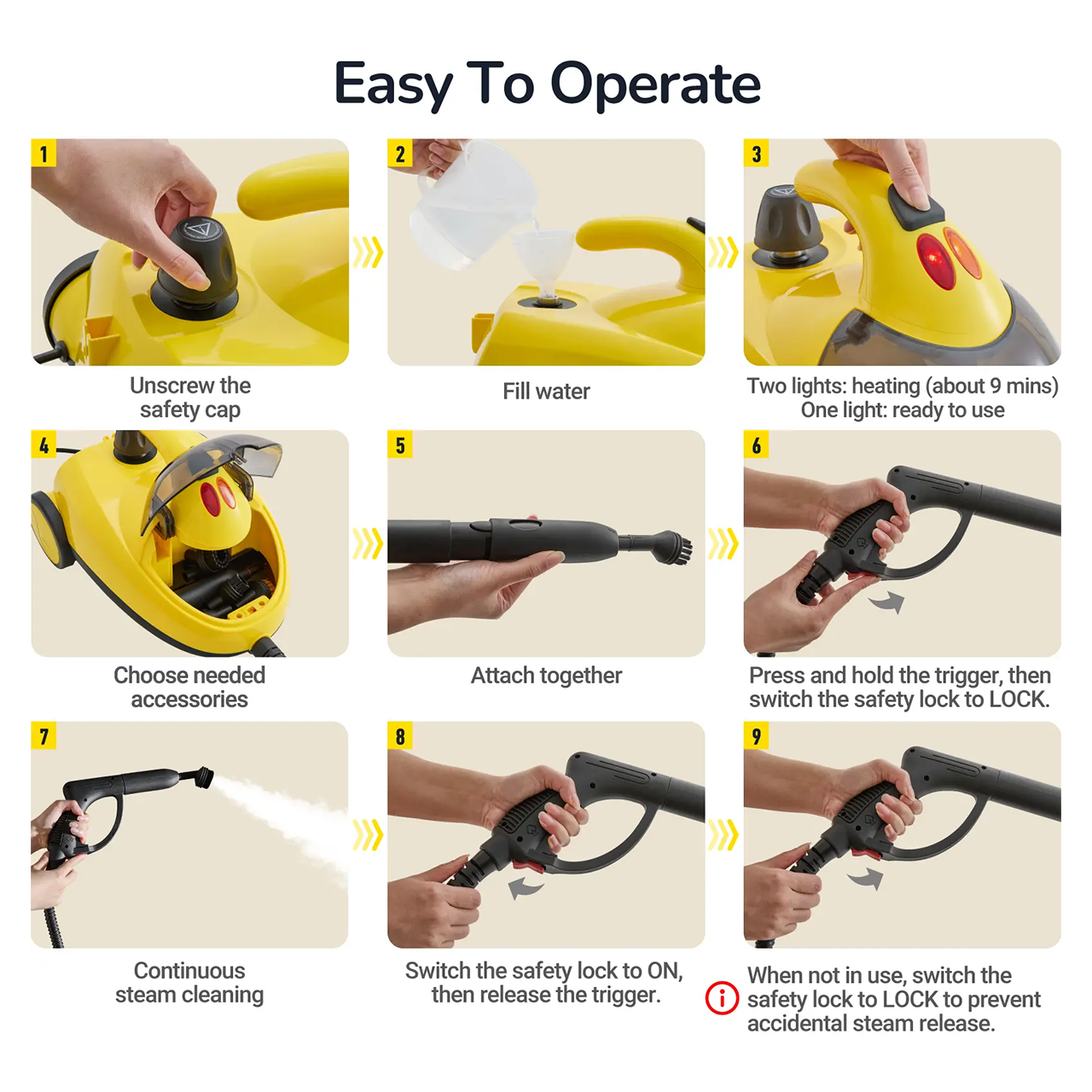 Steambot Steam Cleaner